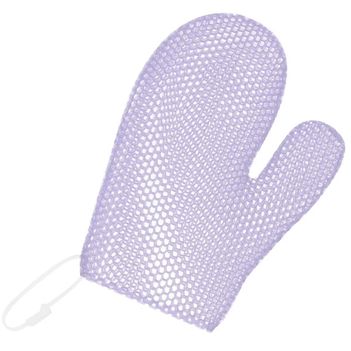 Guanto a nido d'ape, guanto esfoliante per il viso, antibatterico, in spugna, per la pulizia (viola)
