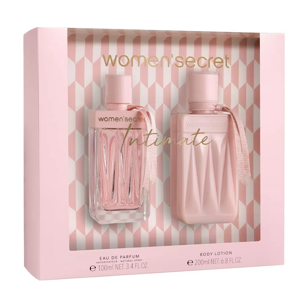 Women'secret Intimate Confezione Regalo Donna da 2 Pezzi Eau de Parfum 100ml e Lozione Corpo 200ml